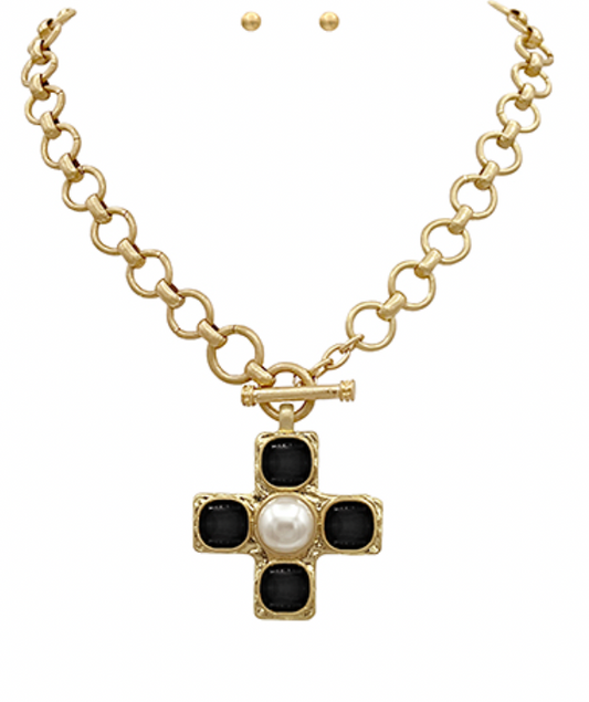 Vintage Cross Necklace