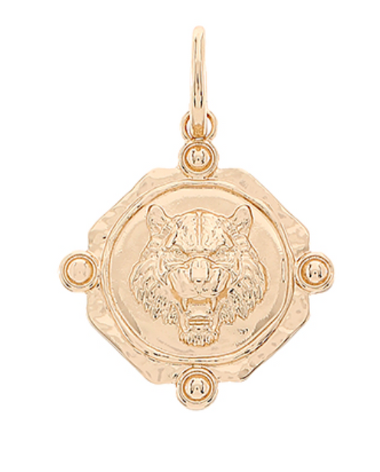 Gold Tiger Pendant