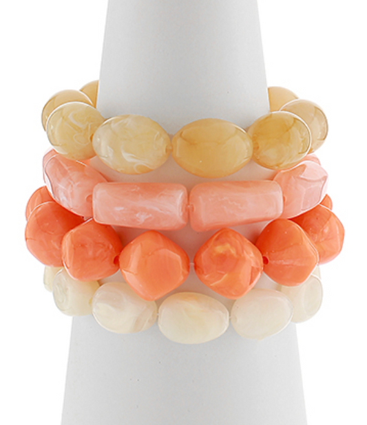 Acrylic Bracelet Set