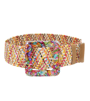 Confetti Rattan Belt
