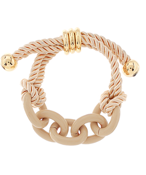 Color Coated Chain Bracelet