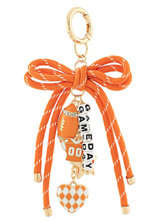 Tenn Orange Gameday Bag Charm