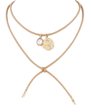 Layered Leather Necklace