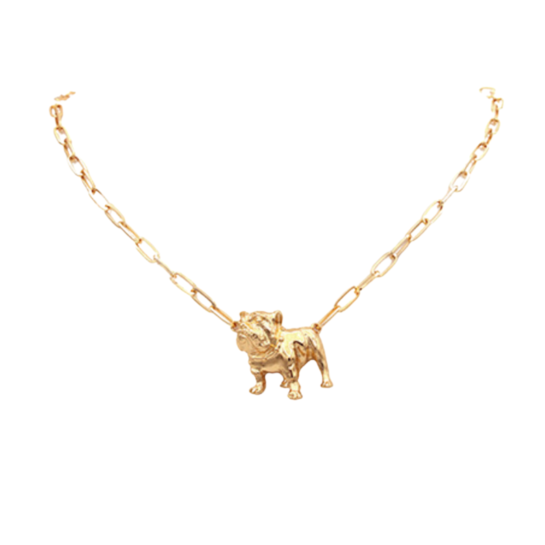 Bulldog Necklace