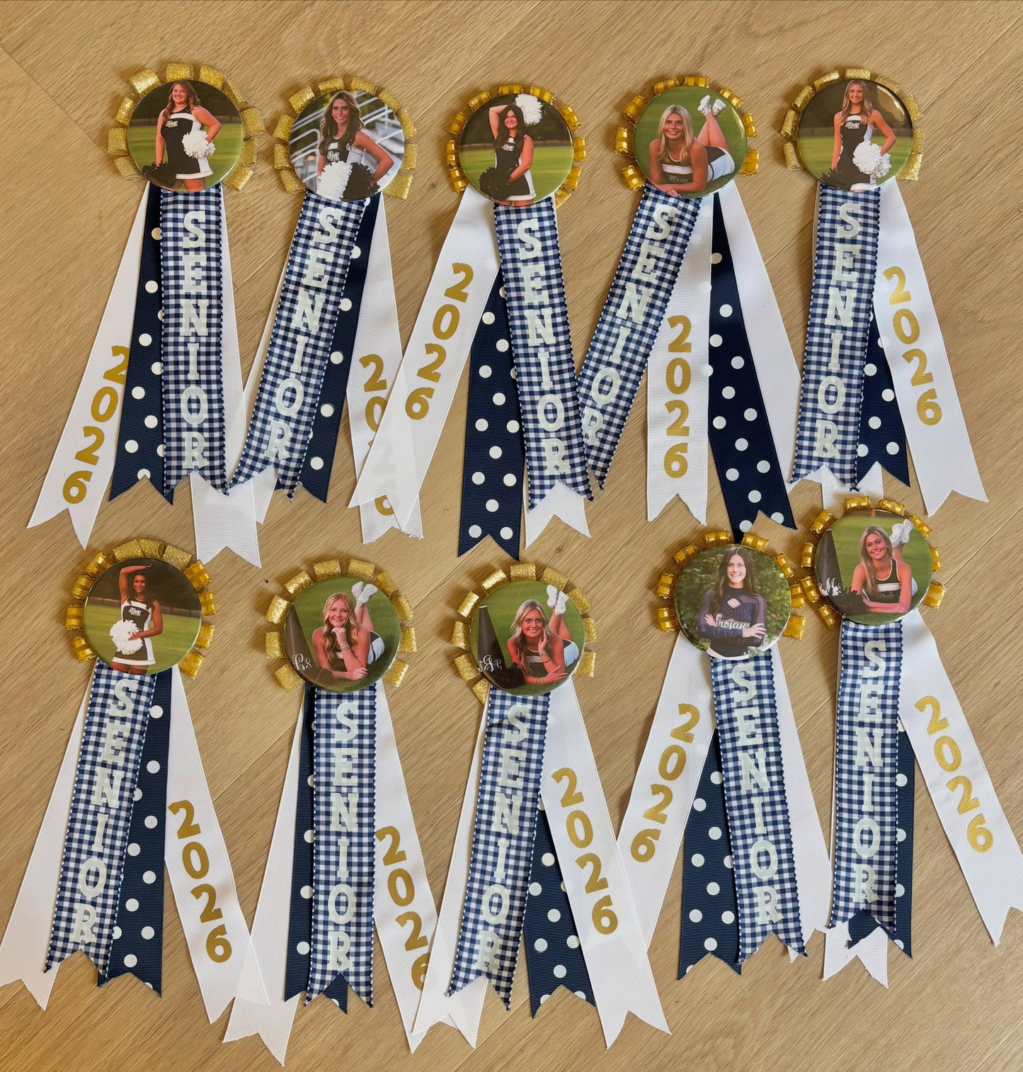 Ribbon Brag Button