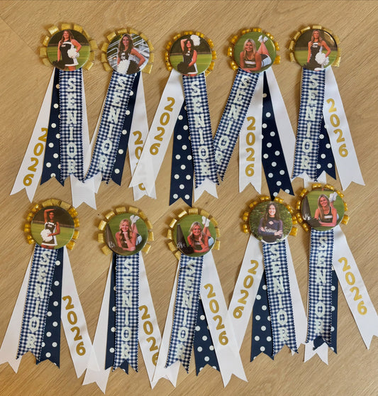 Ribbon Brag Button