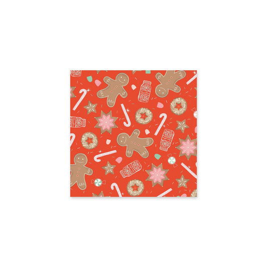 Red Sprinkle Cookies Paper Luncheon Napkin