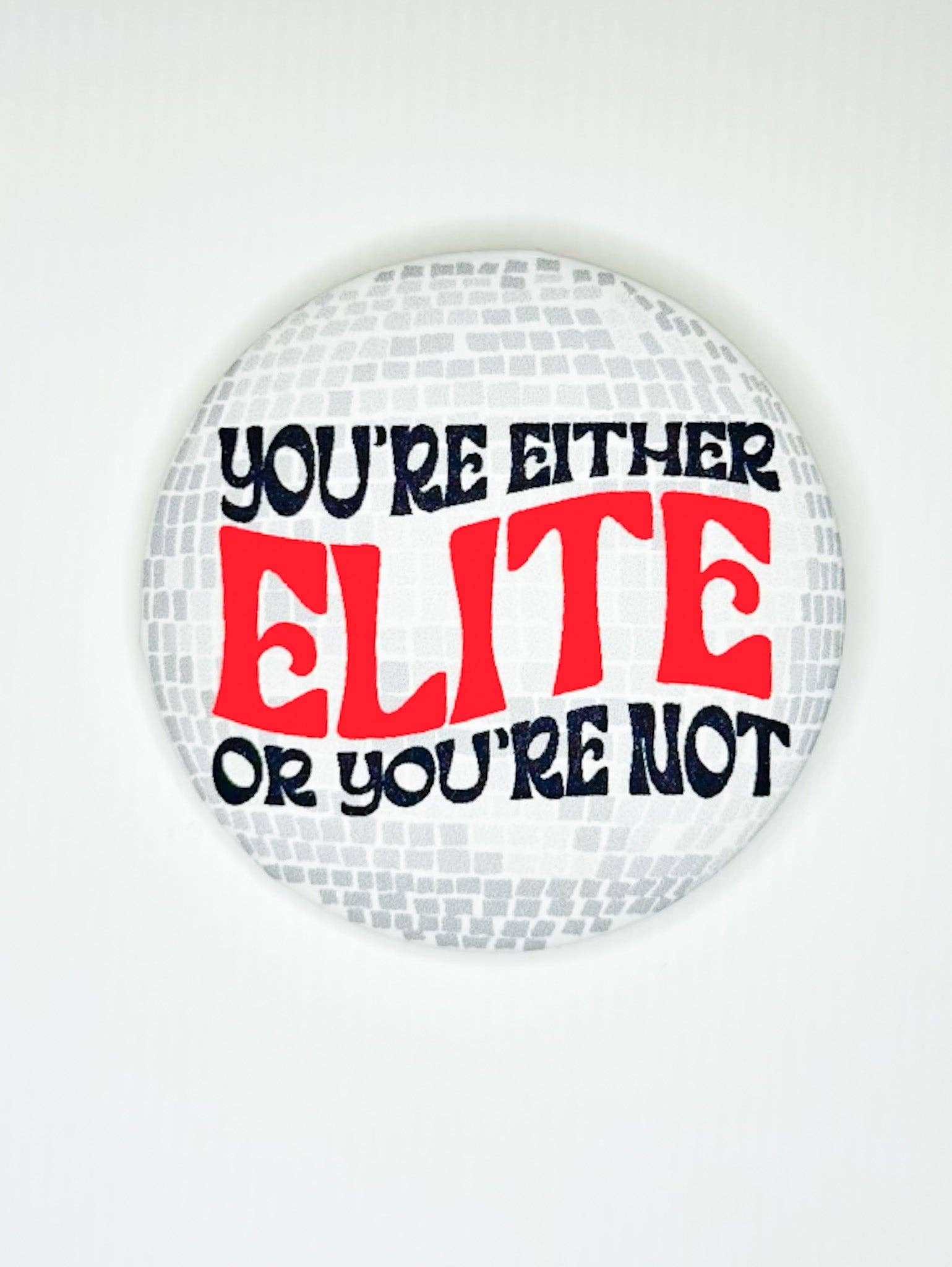 Elite Disco Button – Grace Ann Designs