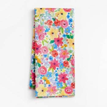 Watercolor Floral Tissue