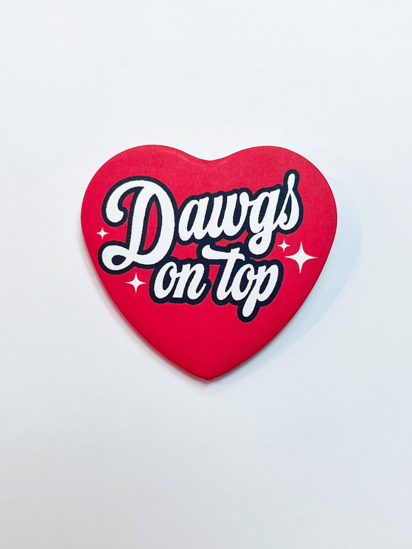 Dawgs on Top Heart