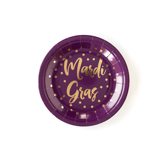 Mardi Gras 7" Plates