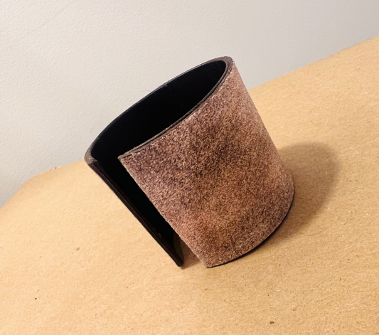 Light Leather Cuff Bracelet