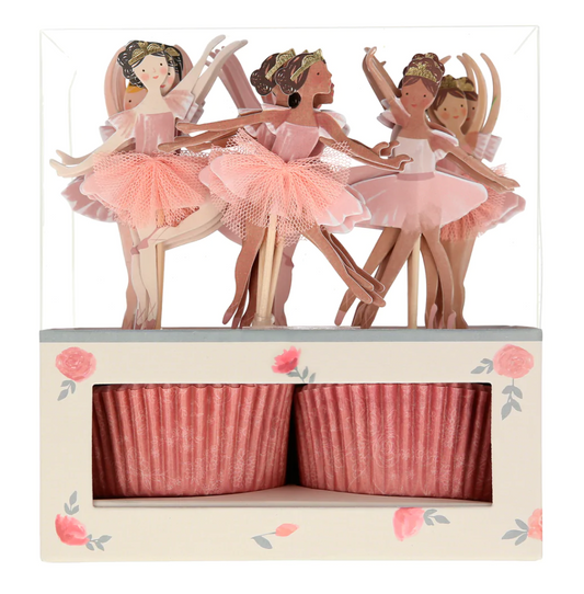 Ballerina Cupcake Toppers