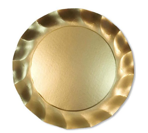 Gold Paper Charger