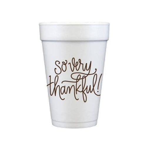 So Very Thankful! Thanksgiving Cups
