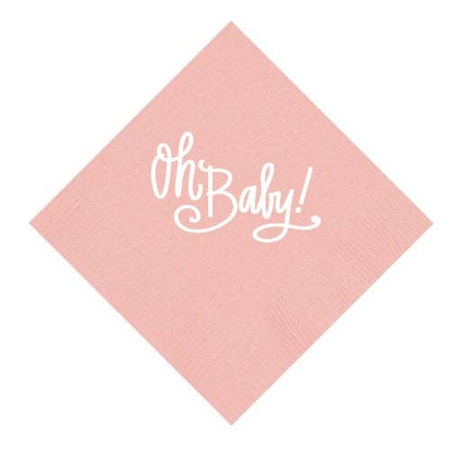 Oh Baby! Pink Napkins