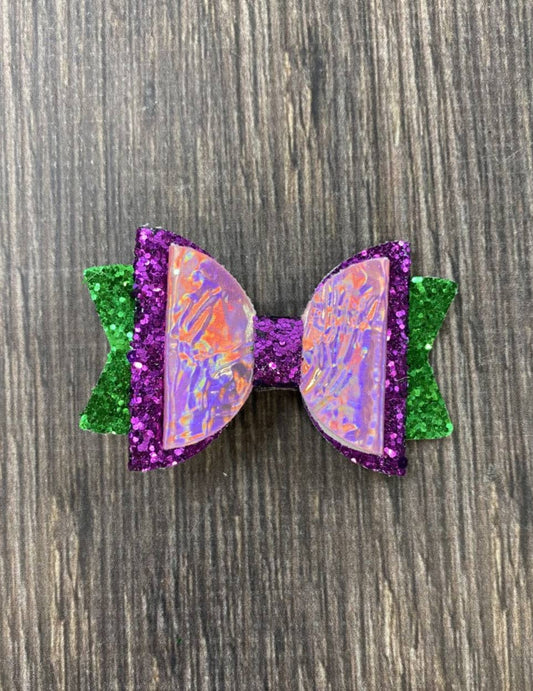 Sparkly Mermaid Bow Clippie