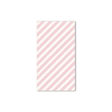 Load image into Gallery viewer, Gingerbread Pink Stripe Paper Dinner Napkin