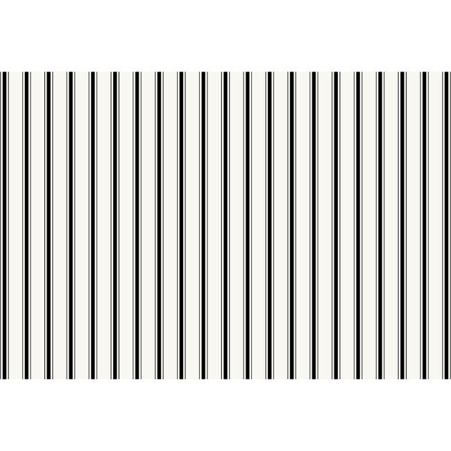 Black Ribbon Stripe Placemat