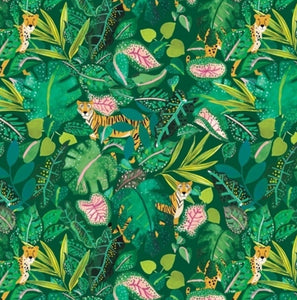 Jungle Cats Wrapping Paper